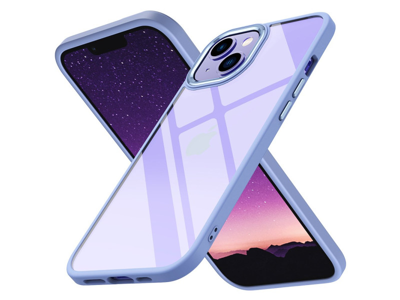 Newface iPhone 14 Kılıf Power Silikon - Lila