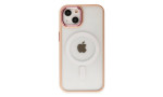 Newface iPhone 14 Kılıf Room Magneticsafe Silikon - Pudra