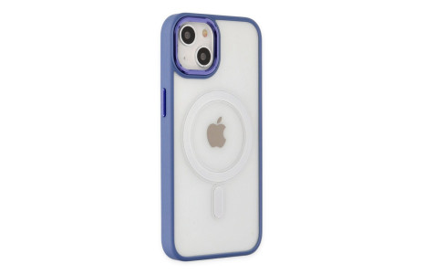 Newface iPhone 14 Kılıf Room Magneticsafe Silikon - Sierra Blue
