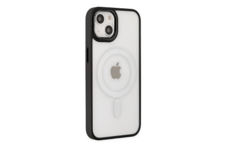 Newface iPhone 14 Kılıf Room Magneticsafe Silikon - Siyah