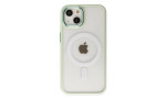 Newface iPhone 14 Kılıf Room Magneticsafe Silikon - Su Yeşili