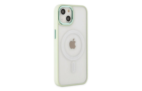 Newface iPhone 14 Kılıf Room Magneticsafe Silikon - Su Yeşili