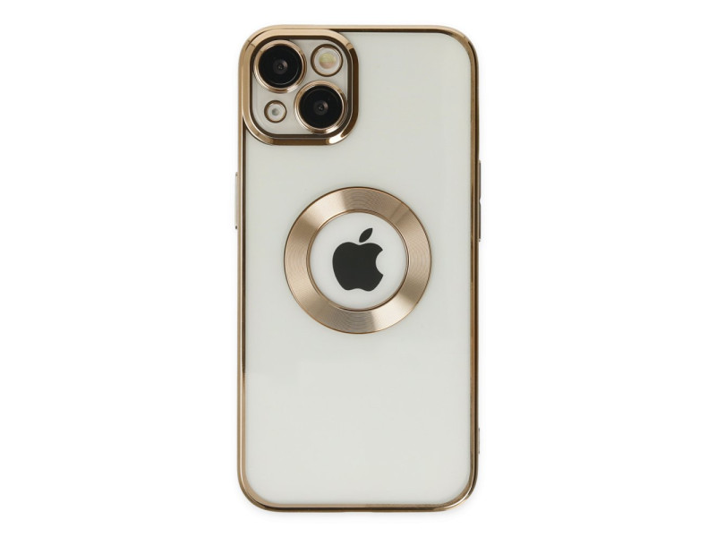 Newface iPhone 14 Kılıf Slot Silikon - Gold