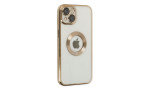 Newface iPhone 14 Kılıf Slot Silikon - Gold