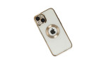 Newface iPhone 14 Kılıf Slot Silikon - Gold