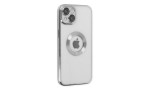 Newface iPhone 14 Kılıf Slot Silikon - Gümüş