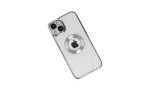 Newface iPhone 14 Kılıf Slot Silikon - Gümüş
