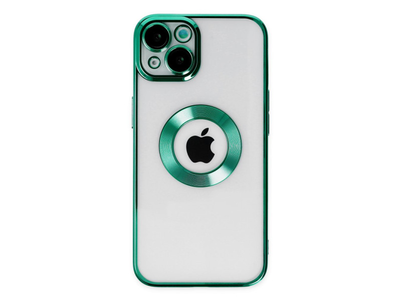 Newface iPhone 14 Kılıf Slot Silikon - Köknar Yeşili
