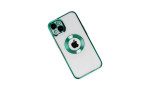 Newface iPhone 14 Kılıf Slot Silikon - Köknar Yeşili