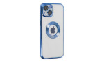 Newface iPhone 14 Kılıf Slot Silikon - Mavi