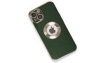 Newface iPhone 14 Kılıf Store Silikon - Yeşil