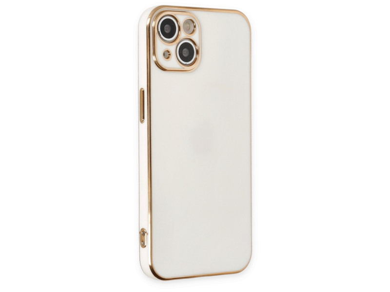 Newface iPhone 14 Kılıf Volet Silikon - Beyaz
