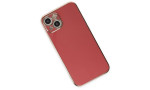 Newface iPhone 14 Kılıf Volet Silikon - Kırmızı