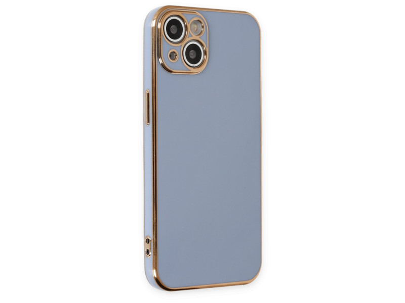 Newface iPhone 14 Kılıf Volet Silikon - Mavi