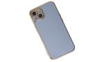 Newface iPhone 14 Kılıf Volet Silikon - Mavi