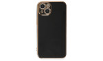 Newface iPhone 14 Kılıf Volet Silikon - Siyah