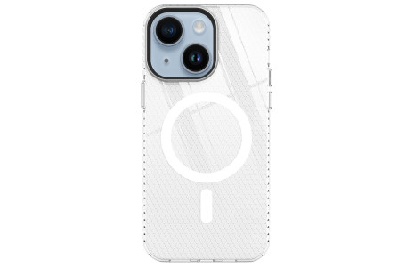 Newface iPhone 14 Plus Kılıf Beta Magneticsafe Silikon - Şeffaf