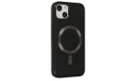 Newface iPhone 14 Plus Kılıf Coco Deri Magneticsafe Silikon - Siyah