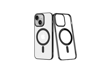 Newface iPhone 14 Plus Kılıf Element Magneticsafe Sert Kapak - Siyah