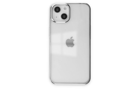 Newface iPhone 14 Plus Kılıf Element Silikon - Gümüş