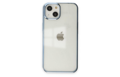 Newface iPhone 14 Plus Kılıf Element Silikon - Sky Blue