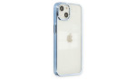 Newface iPhone 14 Plus Kılıf Element Silikon - Sky Blue