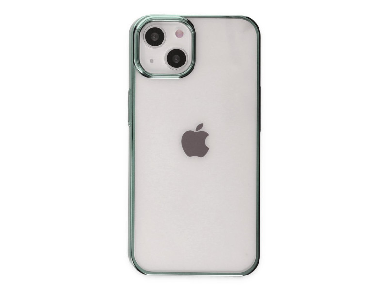 Newface iPhone 14 Plus Kılıf Element Silikon - Yeşil