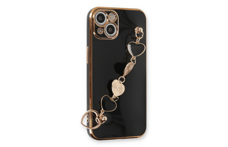 Newface iPhone 14 Plus Kılıf Esila Silikon - Siyah