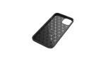 Newface iPhone 14 Plus Kılıf Focus Karbon Silikon - Siyah