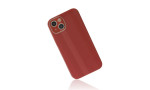 Newface iPhone 14 Plus Kılıf Glass Kapak - Bordo