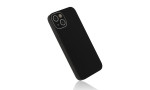 Newface iPhone 14 Plus Kılıf Glass Kapak - Siyah