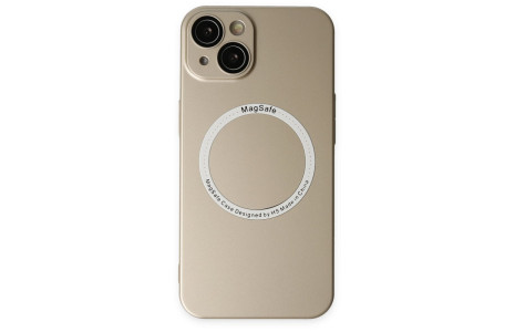 Newface iPhone 14 Plus Kılıf Jack Magneticsafe Lens Silikon - Gold