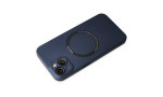 Newface iPhone 14 Plus Kılıf Jack Magneticsafe Lens Silikon - Lacivert