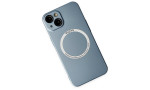 Newface iPhone 14 Plus Kılıf Jack Magneticsafe Lens Silikon - Sierra Blue