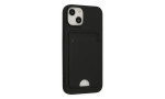 Newface iPhone 14 Plus Kılıf Kelvin Kartvizitli Silikon - Siyah