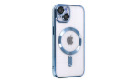 Newface iPhone 14 Plus Kılıf Kross Magneticsafe Kapak - Sierra Blue