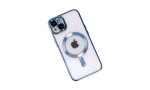 Newface iPhone 14 Plus Kılıf Kross Magneticsafe Kapak - Sierra Blue