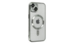 Newface iPhone 14 Plus Kılıf Kross Magneticsafe Kapak - Gümüş