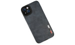 Newface iPhone 14 Plus Kılıf Loop Deri Silikon - Lacivert