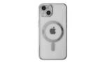 Newface iPhone 14 Plus Kılıf Magneticsafe Lazer Silikon - Gümüş