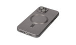 Newface iPhone 14 Plus Kılıf Moshi Lens Magneticsafe Silikon - Füme