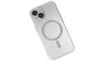 Newface iPhone 14 Plus Kılıf Moshi Lens Magneticsafe Silikon - Gümüş