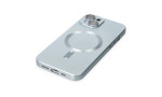 Newface iPhone 14 Plus Kılıf Moshi Lens Magneticsafe Silikon - Sierra Blue