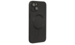 Newface iPhone 14 Plus Kılıf Moshi Lens Magneticsafe Silikon - Siyah