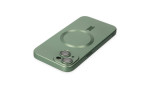 Newface iPhone 14 Plus Kılıf Moshi Lens Magneticsafe Silikon - Yeşil