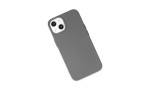 Newface iPhone 14 Plus Kılıf Nano içi Kadife Silikon - Gri