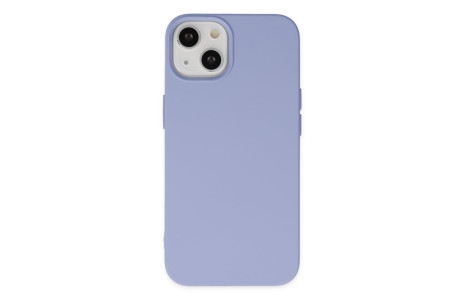 Newface iPhone 14 Plus Kılıf Nano içi Kadife Silikon - Lila