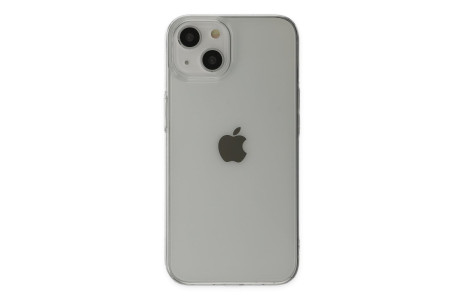 Newface iPhone 14 Plus Kılıf Pc Sert Şeffaf Kapak - Şeffaf