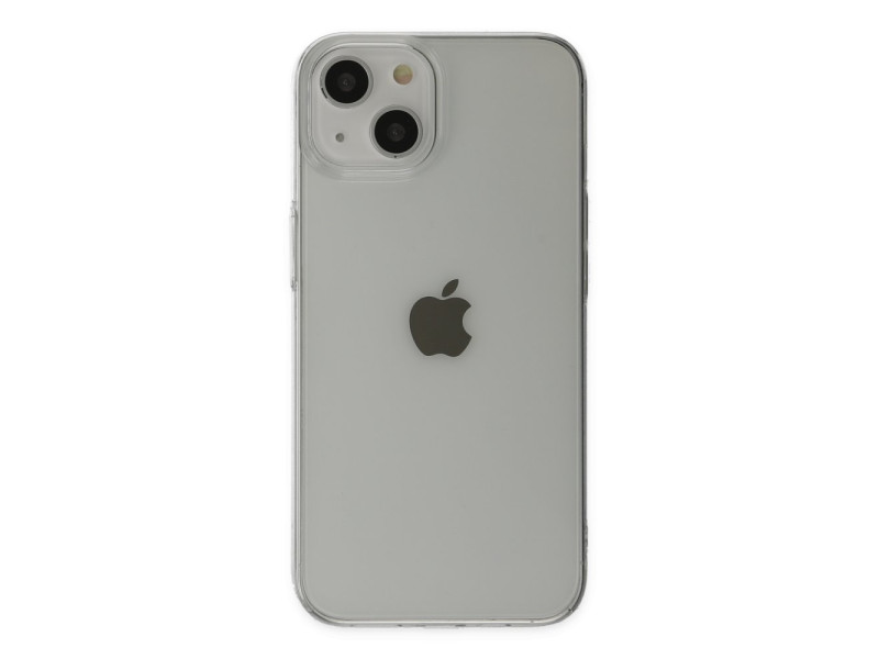 Newface iPhone 14 Plus Kılıf Pc Sert Şeffaf Kapak - Şeffaf