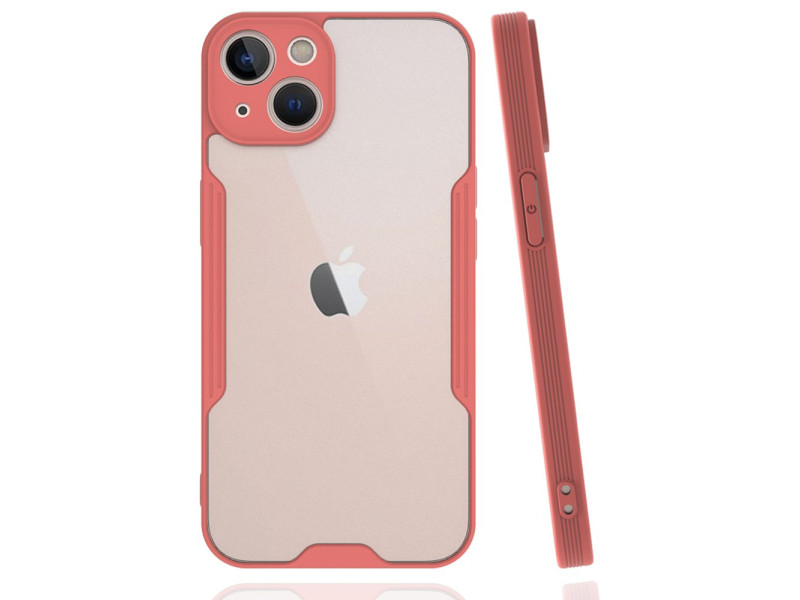 Newface iPhone 14 Plus Kılıf Platin Silikon - Pembe